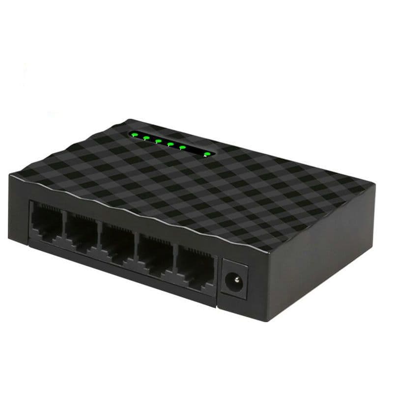 image-5-port Gigabit Home Switching Ethernet Network Hub
