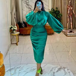 image-Socialite Style Fashion Comfortable Banquet Evening Dress