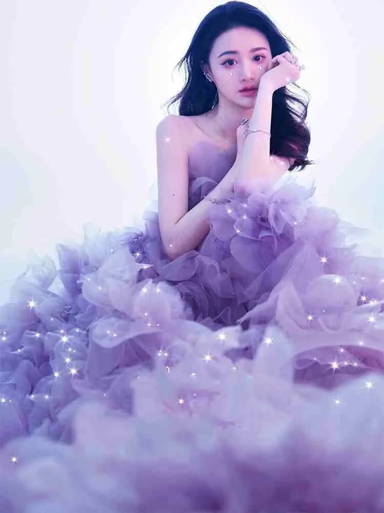 image-Toast Dress Socialite High-end Evening Engagement Dress