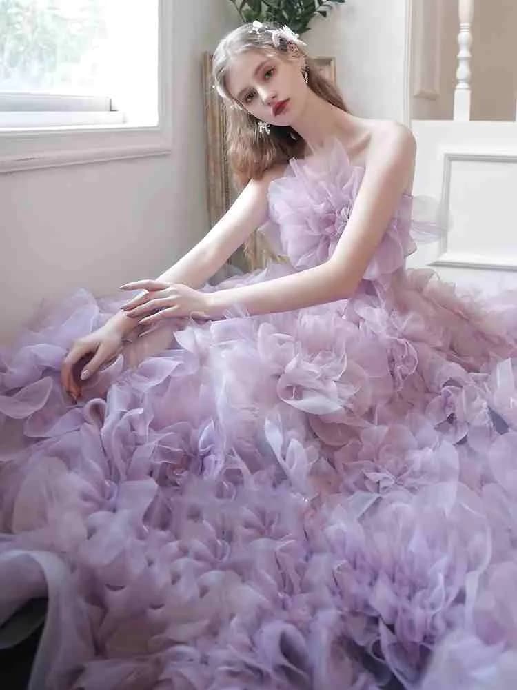 image-Toast Dress Socialite High-end Evening Engagement Dress