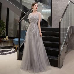 image-Celebrity Dinner Annual Meeting Solo Recitation Host Slim Dress