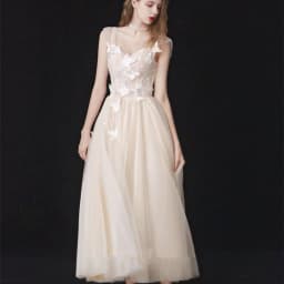 image-Bridesmaid Gauze Dress Toast Dinner Annual Meeting