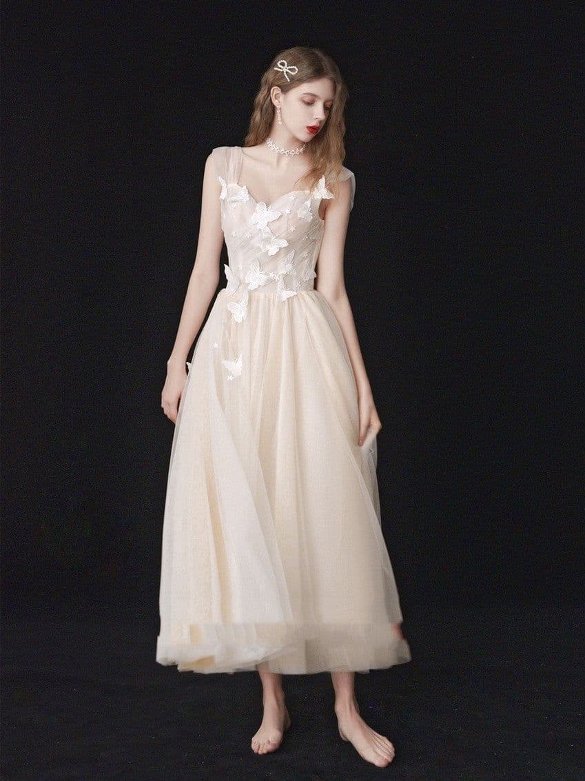 image-Bridesmaid Gauze Dress Toast Dinner Annual Meeting