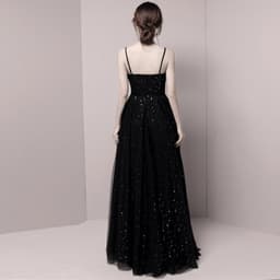 image-Long Temperament Suspender Dress Skirt Girl