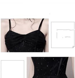 image-Long Temperament Suspender Dress Skirt Girl