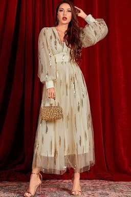 image-Women's Multi-layer Tulle Dress In Europe And America
