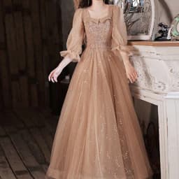 image-Celebrity Senior Feeling Bridesmaid Dress