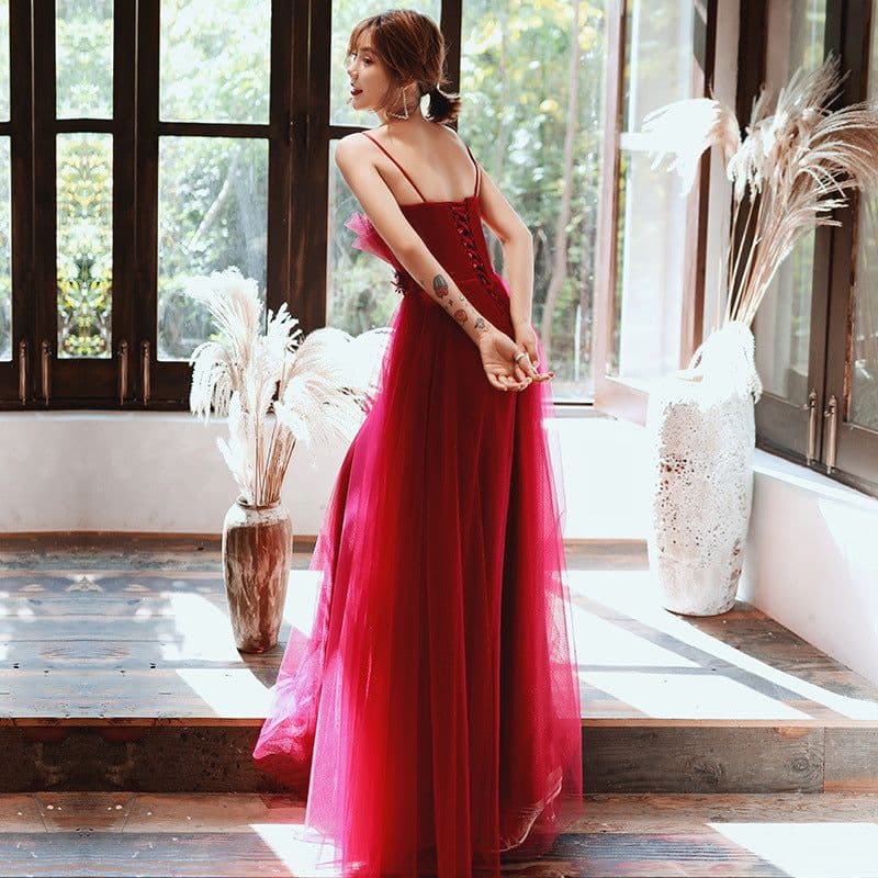 image-Can Wear Engagement Suspender Evening Dress For Women
