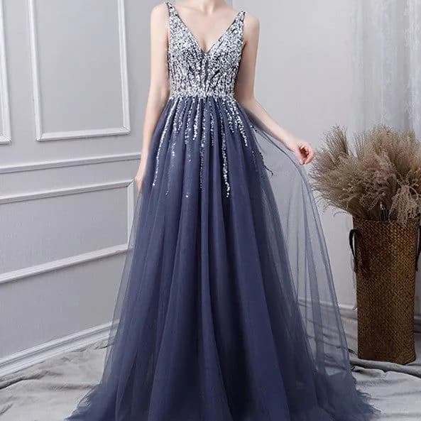 image-Noble And Elegant Long Annual Conference Host Dress