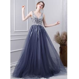 image-Noble And Elegant Long Annual Conference Host Dress