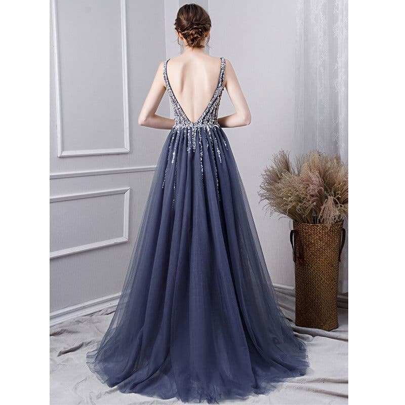 image-Noble And Elegant Long Annual Conference Host Dress