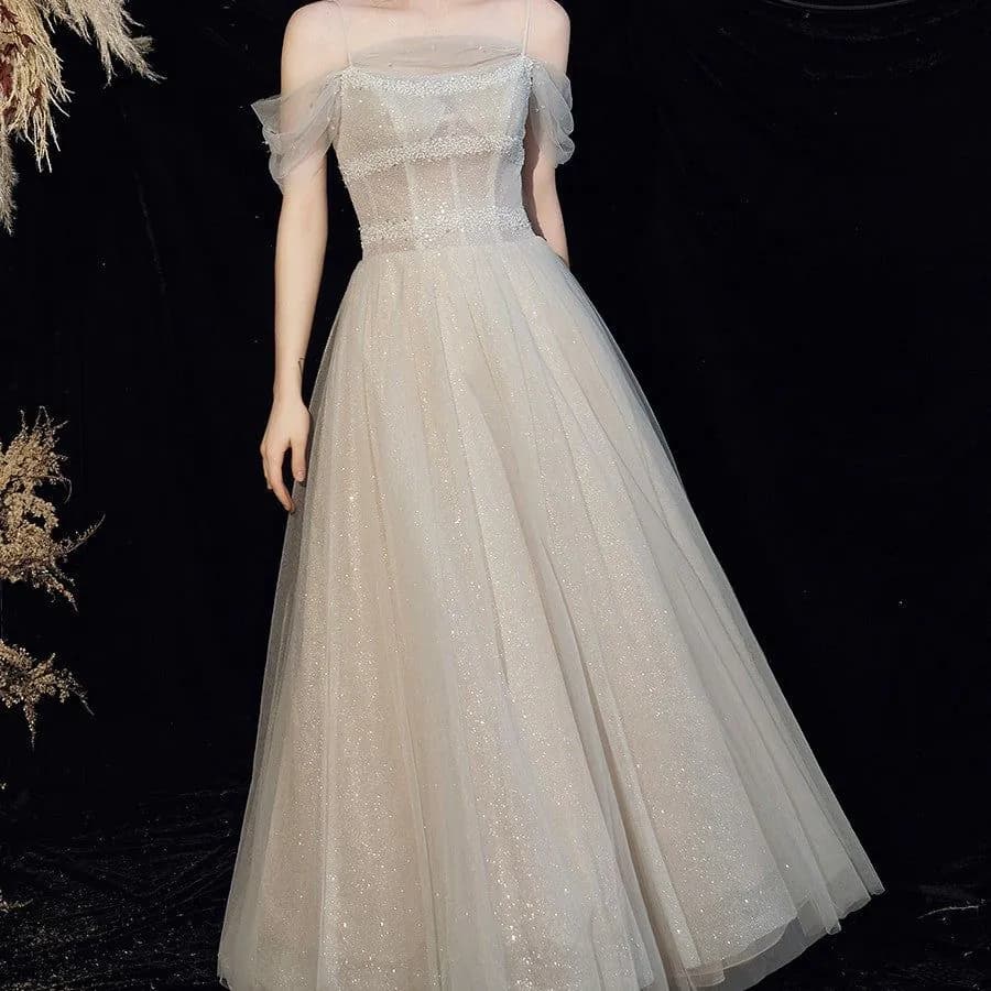 image-Star Sky Dress Skirt Slim Off Shoulder