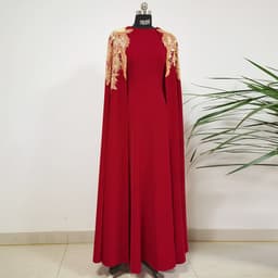 image-Covering The Tummy To Show Thin Evening Dress Skirt