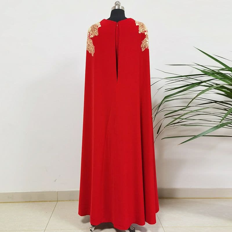image-Covering The Tummy To Show Thin Evening Dress Skirt