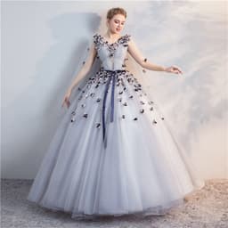 image-Vocal Choral Art Exam Host Long Skirt Girl