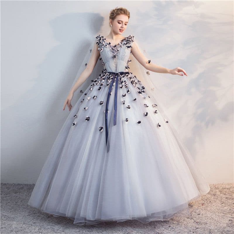 image-Vocal Choral Art Exam Host Long Skirt Girl