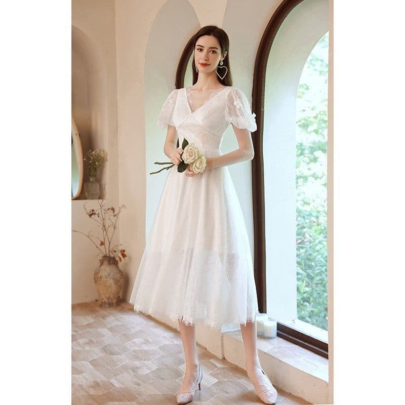image-Banquet Performance Host Wedding Dress Evening