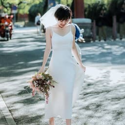 image-Minimal Sling Dress Daily Short