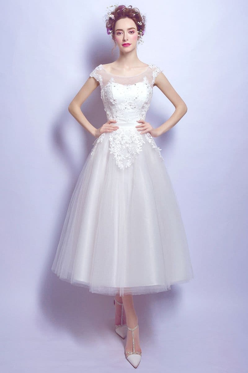 image-White Short Birthday Light Luxury Dress