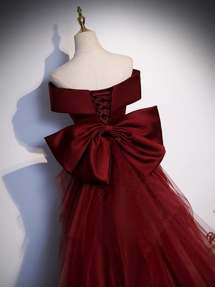 image-Fish Tail Toast Dress Bride Girl