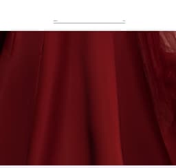 image-Fish Tail Toast Dress Bride Girl
