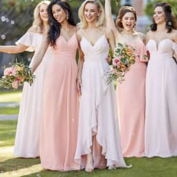 image-Hanger Outdoor Wedding Sister Dress Banquet
