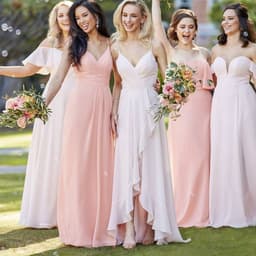 image-Hanger Outdoor Wedding Sister Dress Banquet