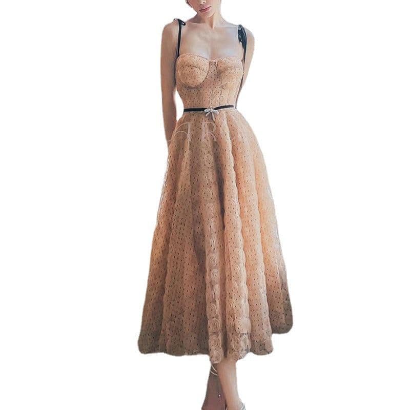 image-Tall And Slim Drawstring Dress