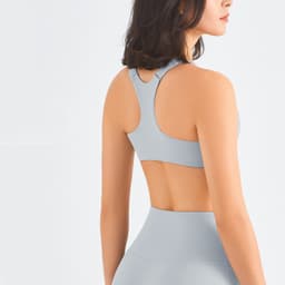 image-Zip Front Sports Bra Shock Absorption Gather For Women Plus Size Workout Fitness Running