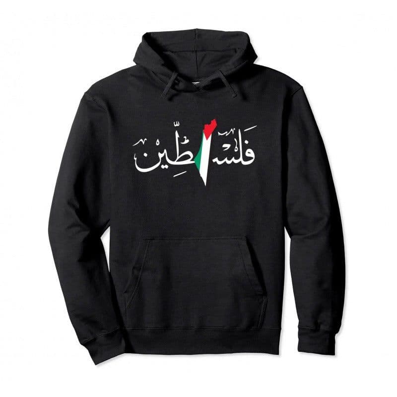image-Palestine Pullover Hoodie Warm Hoodie Fashion Hip Hop Street Wear Pullover Men Women Casual Sweatshirt