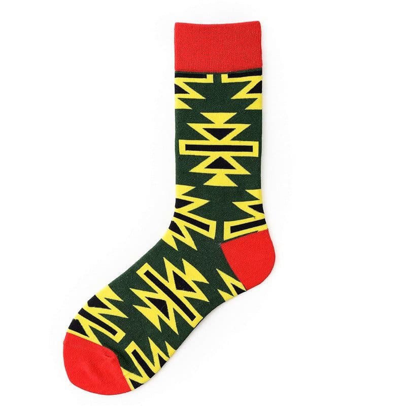 image-Personality and Colorful Fashion Men's Socks