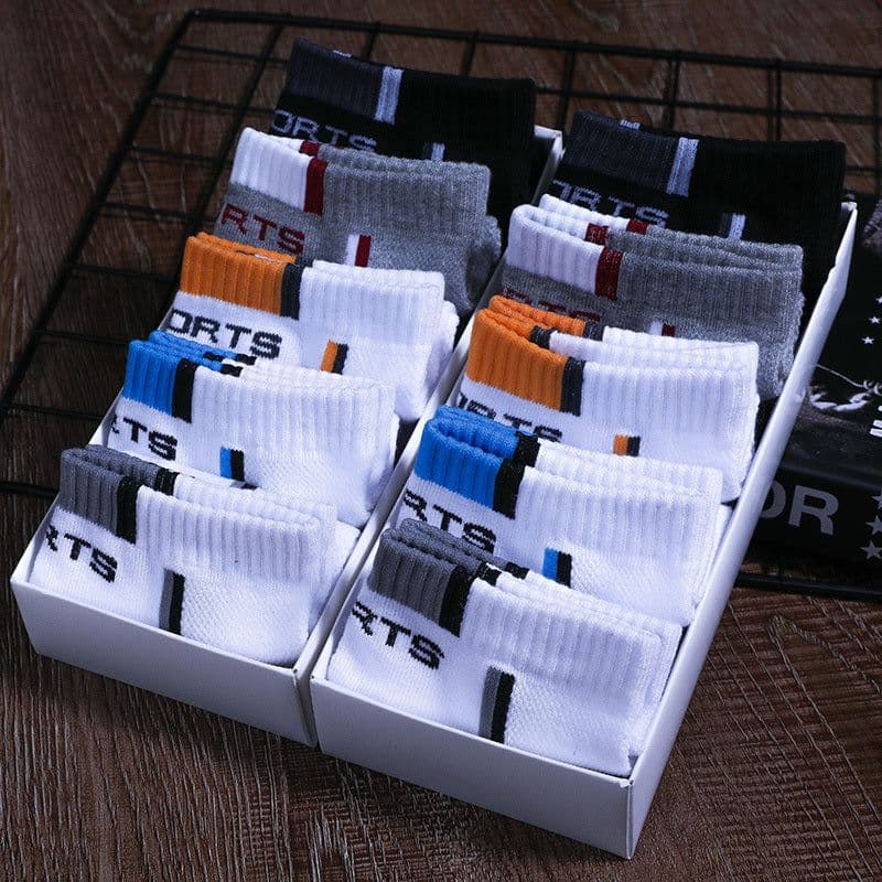 image-Socks Men Socks Cotton Socks Four Seasons Personality Breathable Sweat
