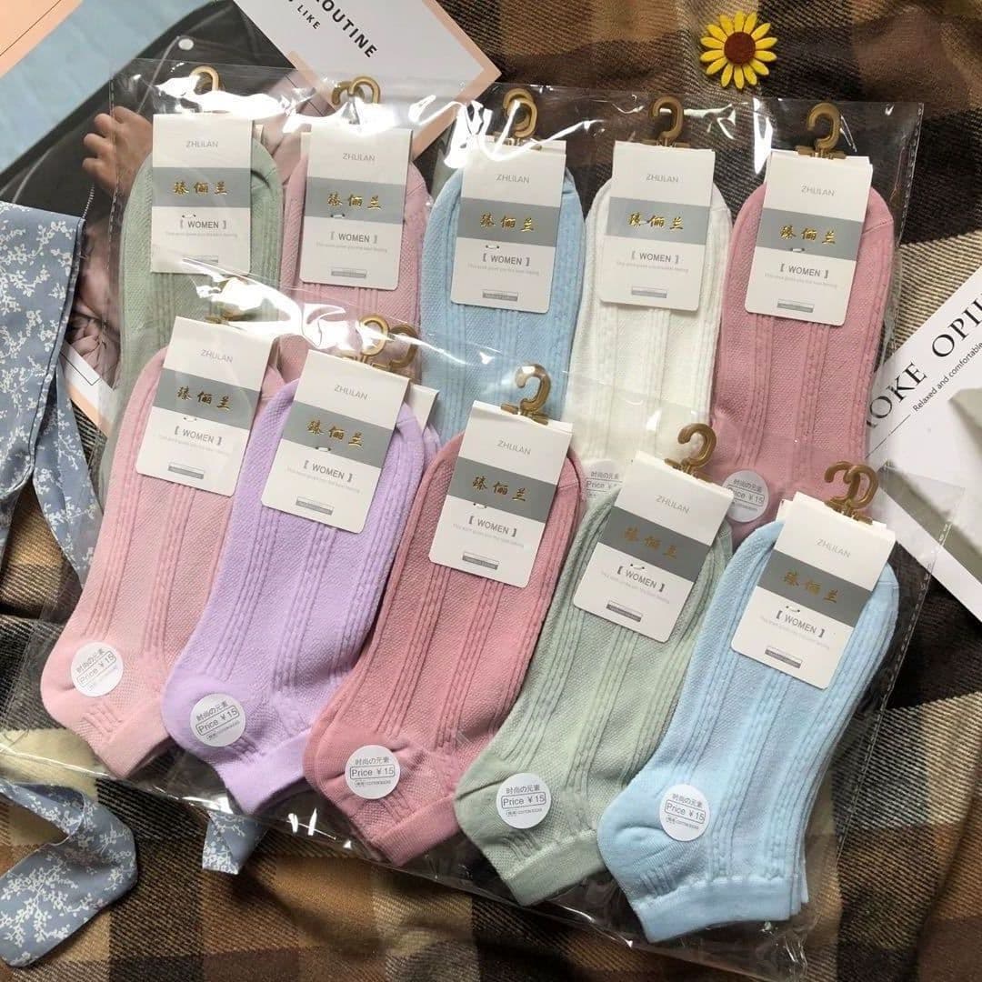 image-Japanese Diamond Socks Men's Boat Socks