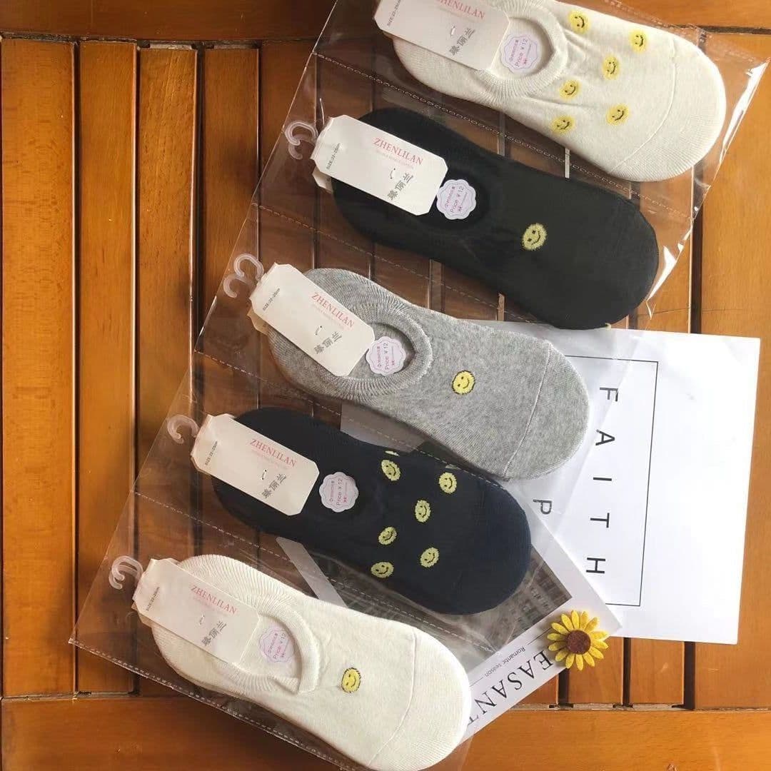 image-Japanese Diamond Socks Men's Boat Socks