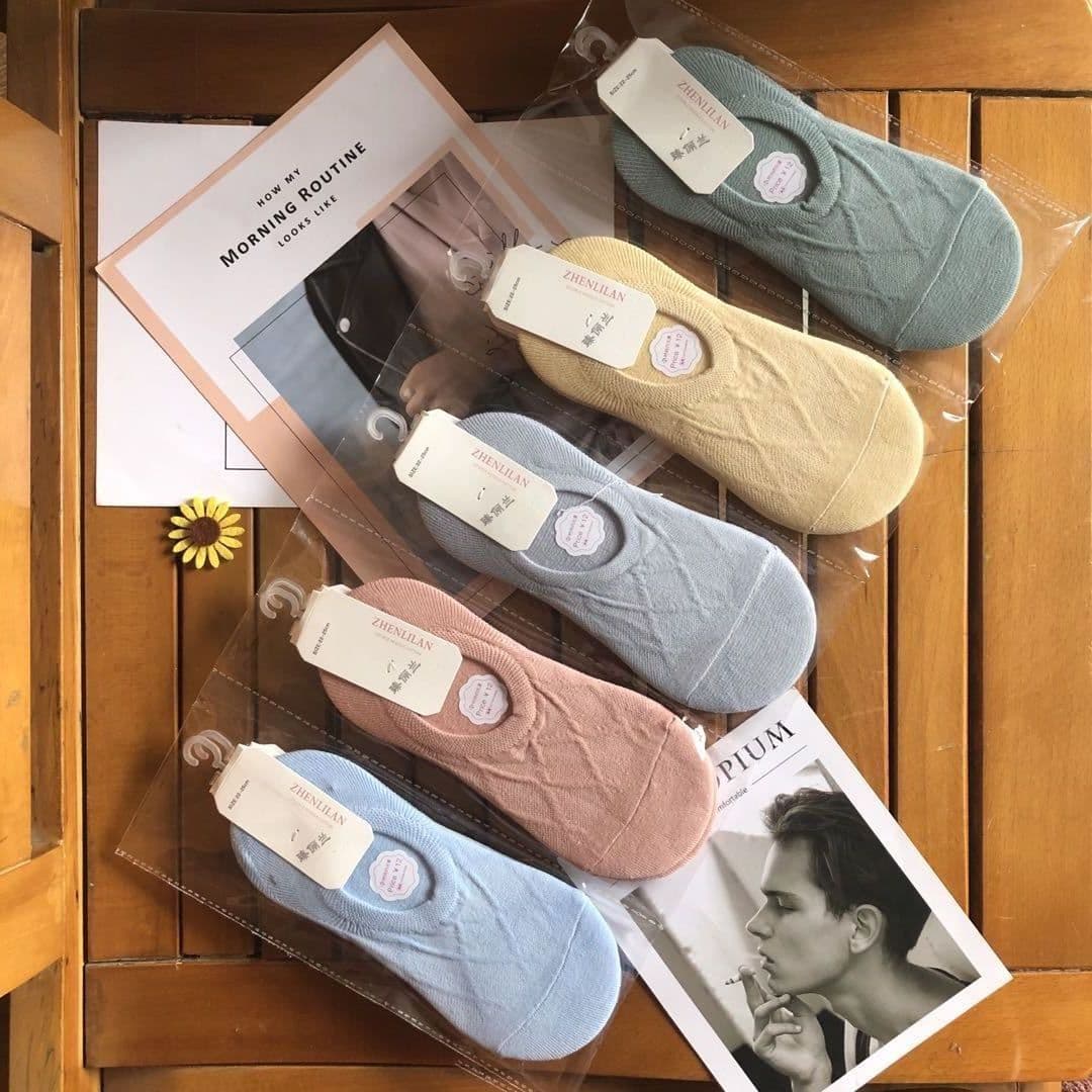 image-Japanese Diamond Socks Men's Boat Socks
