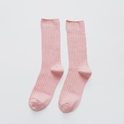 image-Socks Women's Double Needle Pile Pile Socks Striped Color Women's Socks Autumn And Winter Long Tube Cotton Socks Personality Ins Tide Socks Manufacturers Spot