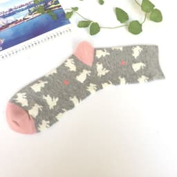 image-Female Socks Cute Cotton Socks, Cartoon Animal Pattern Cute Cartoon Socks Cotton Socks