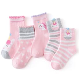 image-Girls' Socks, Autumn And Winter Cotton Socks