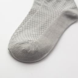 image-Spring And Summer Men's Boat Socks Short Tube Massage Bottom Men's Socks Bamboo Fiber Lattice Shallow Mouth Invisible Socks Factory Wholesale