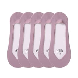image-Boat Socks Women's Thin Shallow Mouth Invisible Socks Spring And Summer Striped Women's Boat Socks