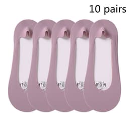 image-Boat Socks Women's Thin Shallow Mouth Invisible Socks Spring And Summer Striped Women's Boat Socks