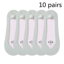 image-Boat Socks Women's Thin Shallow Mouth Invisible Socks Spring And Summer Striped Women's Boat Socks