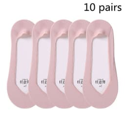 image-Boat Socks Women's Thin Shallow Mouth Invisible Socks Spring And Summer Striped Women's Boat Socks