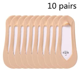 image-Boat Socks Women's Thin Shallow Mouth Invisible Socks Spring And Summer Striped Women's Boat Socks