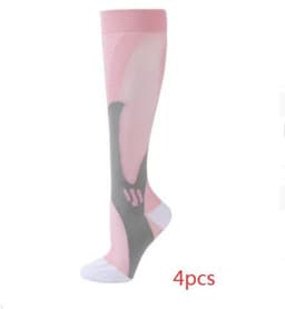 image-Compression Long Tube Elastic Sports Socks