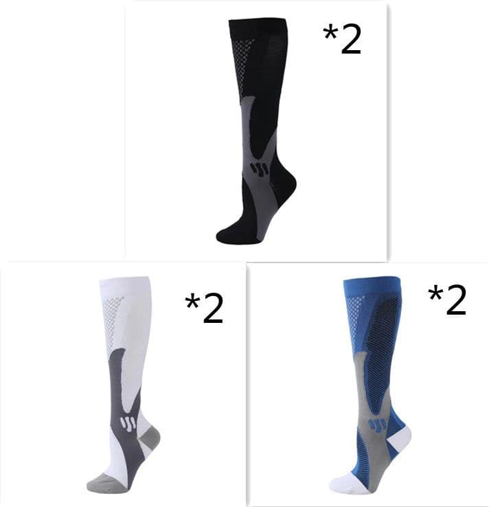 image-Compression Long Tube Elastic Sports Socks
