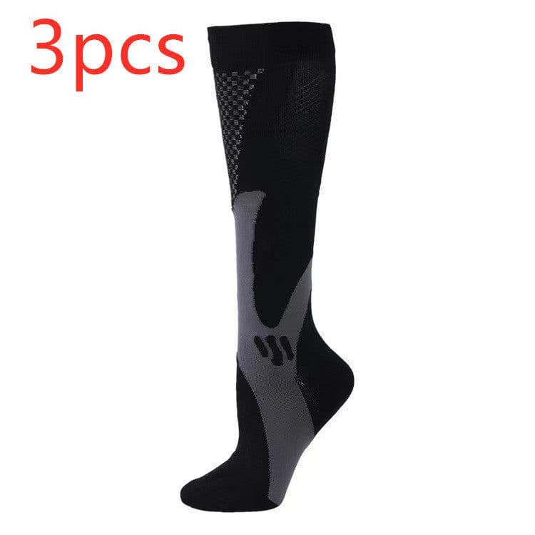 image-Compression Long Tube Elastic Sports Socks