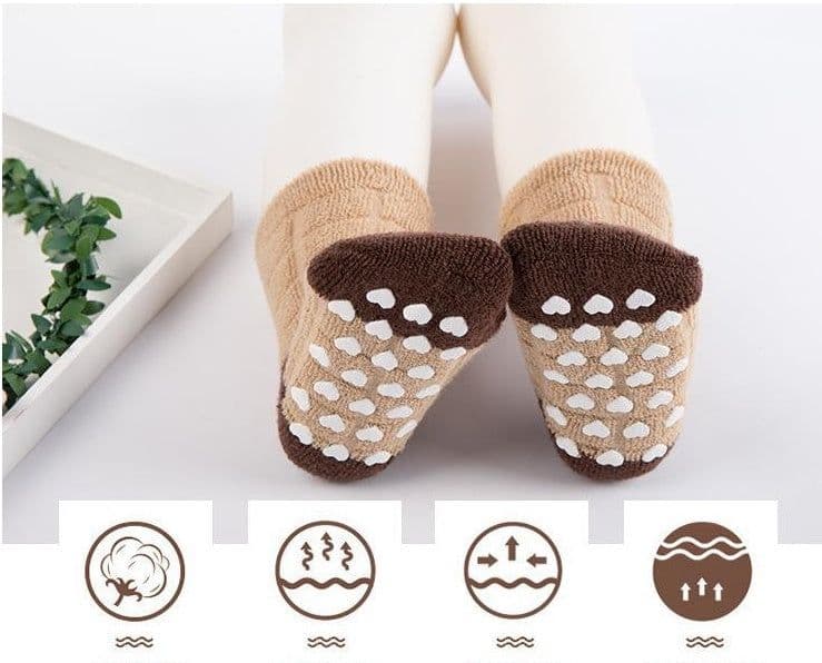 image-Children's Socks Floor Socks Non-slip Bottom