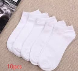 image-Black And White Gray Boat Socks Tube Socks Men And Women Thick Socks