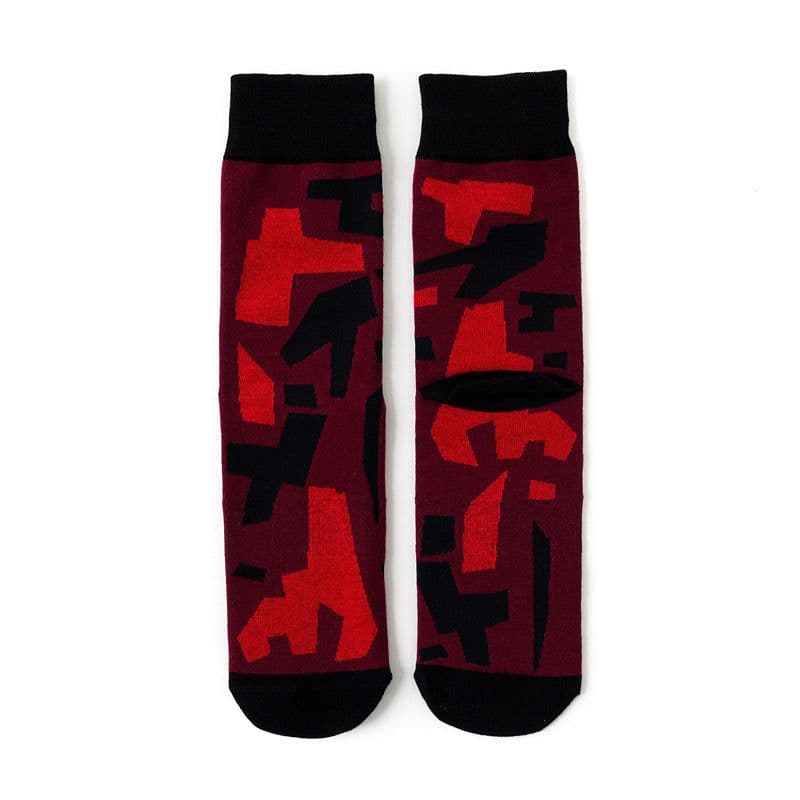image-Stockings Street Men'S And Women'S Trendy Brand Casual Socks Harajuku Creative Cotton Socks